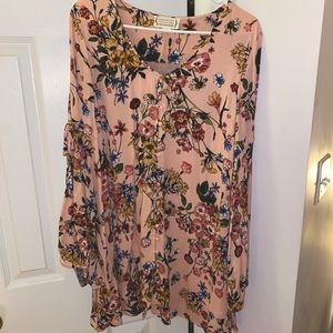 Love riche Pink Floral Dress